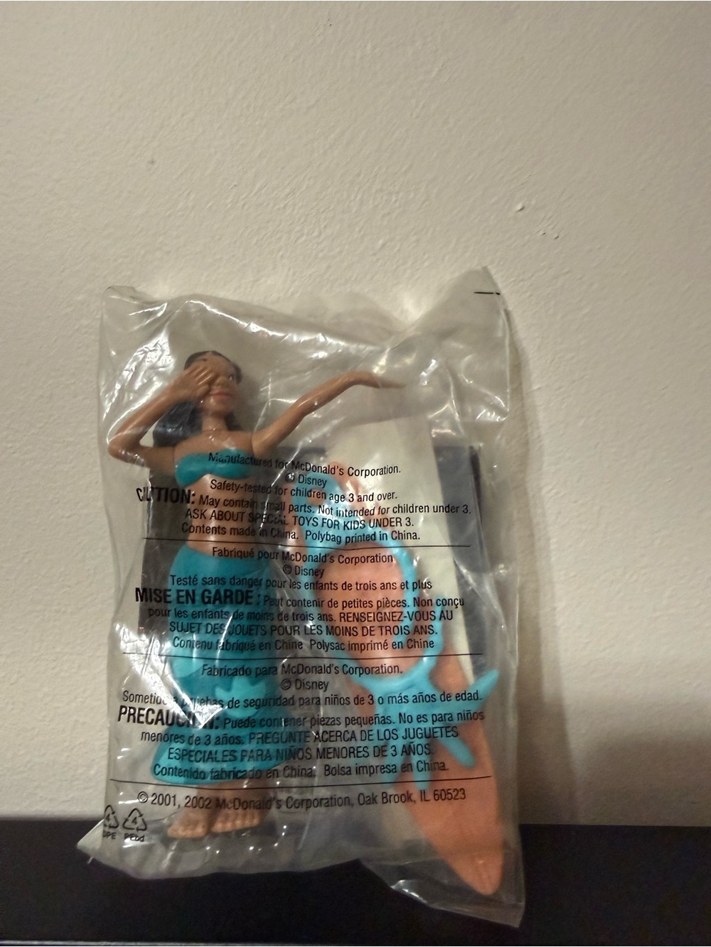 2002 McDonald’s Disney Lilo & Stitch Nani Pelekai Happy Meal Toy NEW Sealed